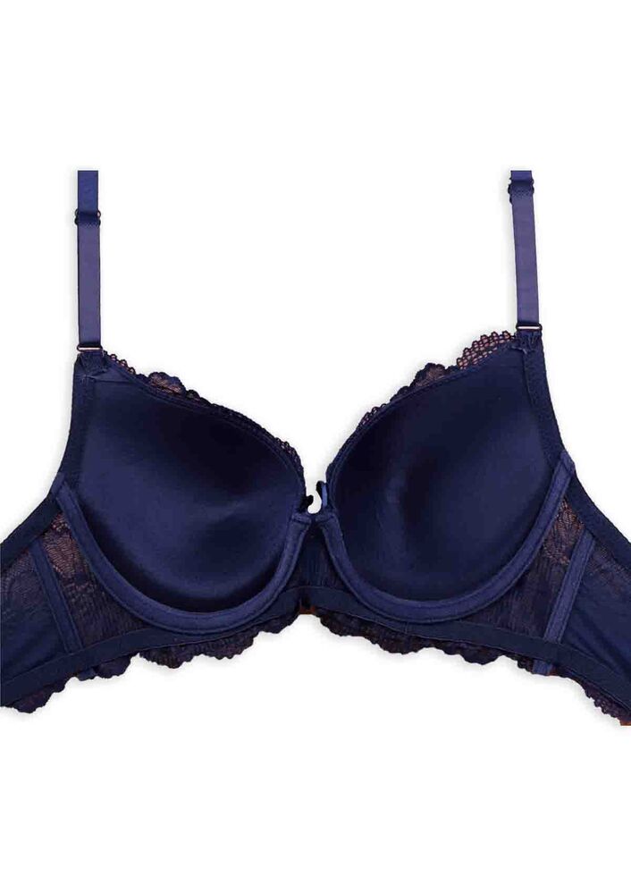 Laced Supported Bra 2100 | Ultramarine