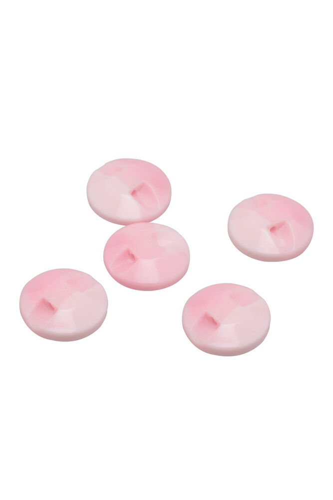 Patterned Button 5 Pieces Model 3 | Pink