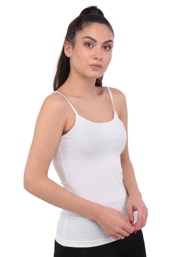 Berrak Strappy Woman Undershirt 2128 | White
