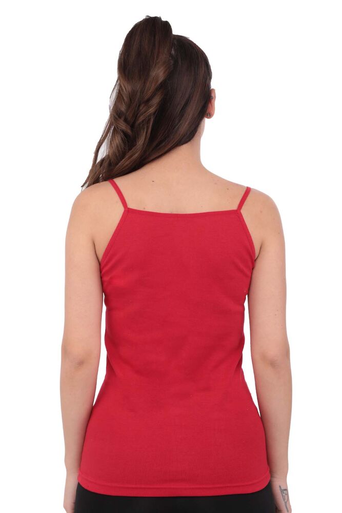 Tutku Ribana Strappy Woman Undershirt 135 | Red