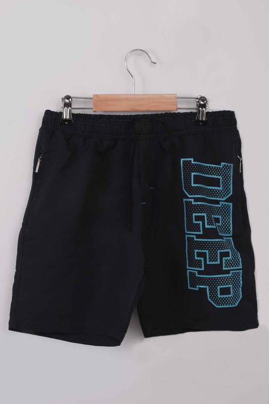 Çita - Deep Printed Boy Shorts | Anthracite