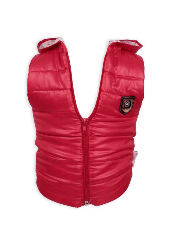 Hippil Baby Hooded Inflatable Vest | Red - Thumbnail