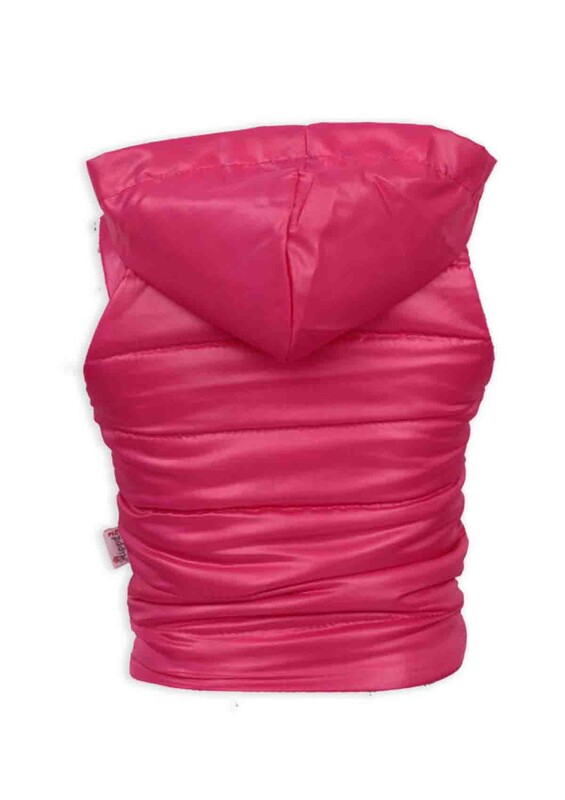 Hippil Baby Hooded Inflatable Vest | Fuchsia - Thumbnail