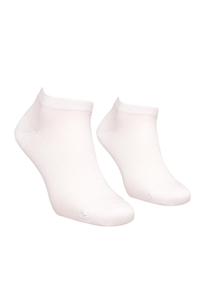 Man Bootie Socks | White