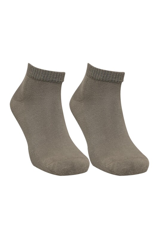 DÜNDAR PLUS - Kadın Havlu Patik Çorap 7668 | Haki