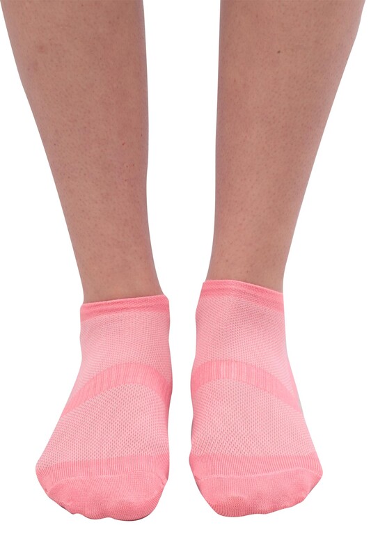 Woman Sport Bootie Socks | Pink - Thumbnail