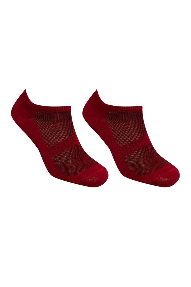 Woman Sport Bootie Socks | Bordeaux