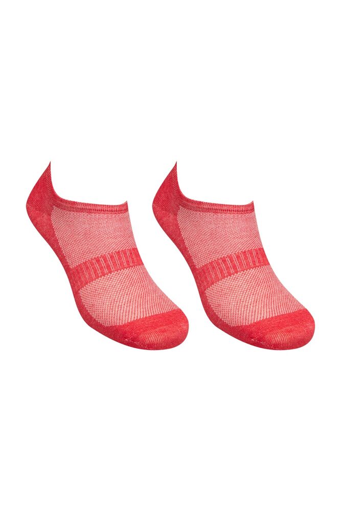 Woman Sport Bootie Socks | Red