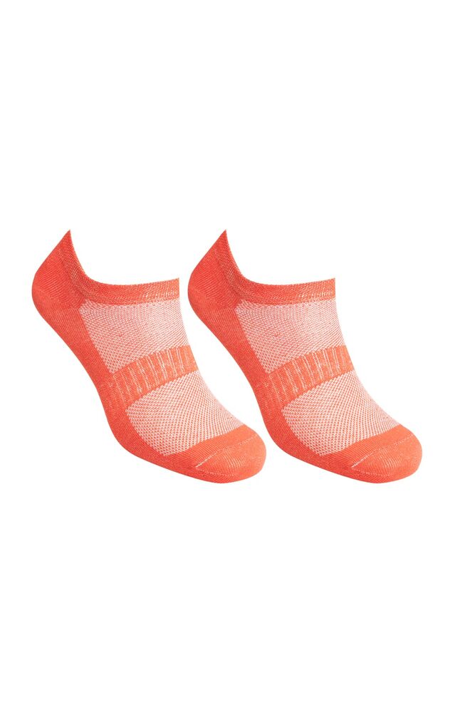 Woman Sport Bootie Socks | Tile Red