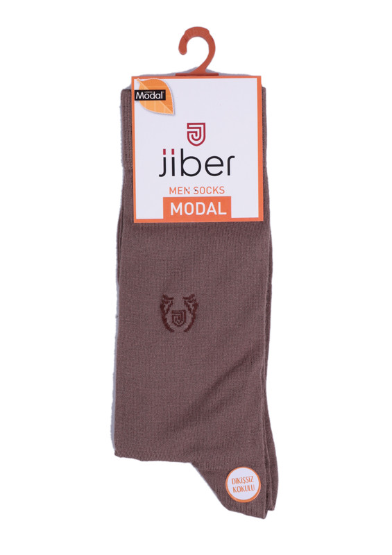 Jiber Modal Socks 5107 | Mink - Thumbnail
