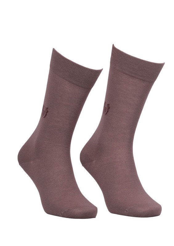 Jiber Modal Socks 5107 | Mink - Thumbnail