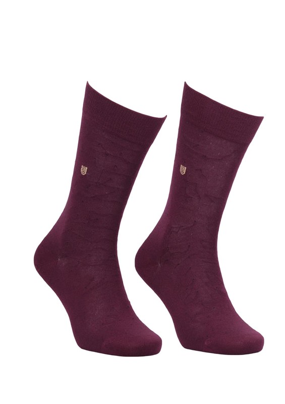 Jiber Modal Socks 5108 | Bordeaux - Thumbnail