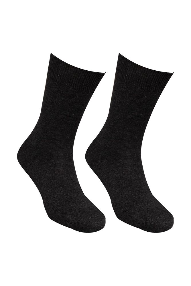 Man Plain Socks | Smoky