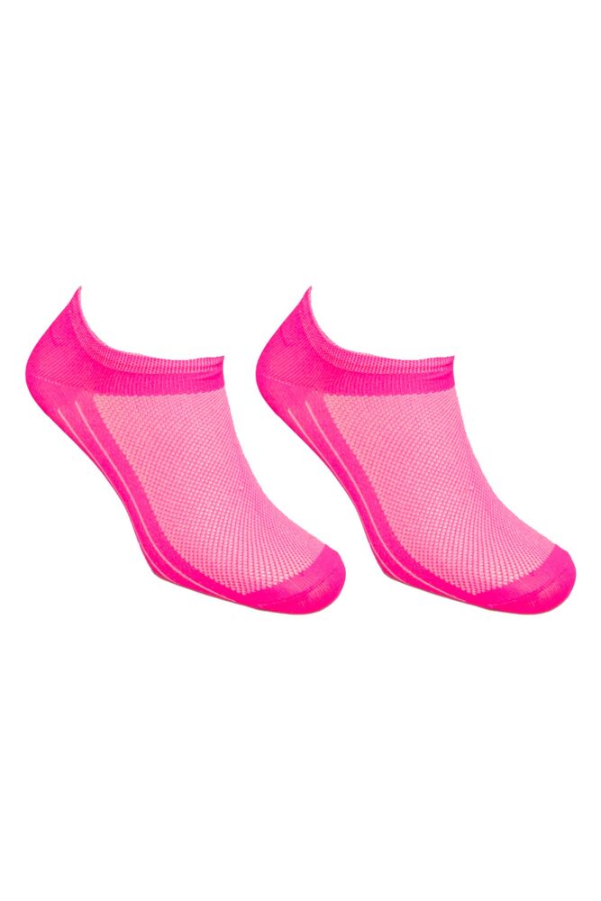 Woman Bootie Socks 3045 | Neon Fuschia