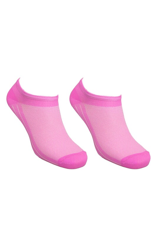 MOSAİC - Woman Bootie Socks 3045 | Neon Lilac