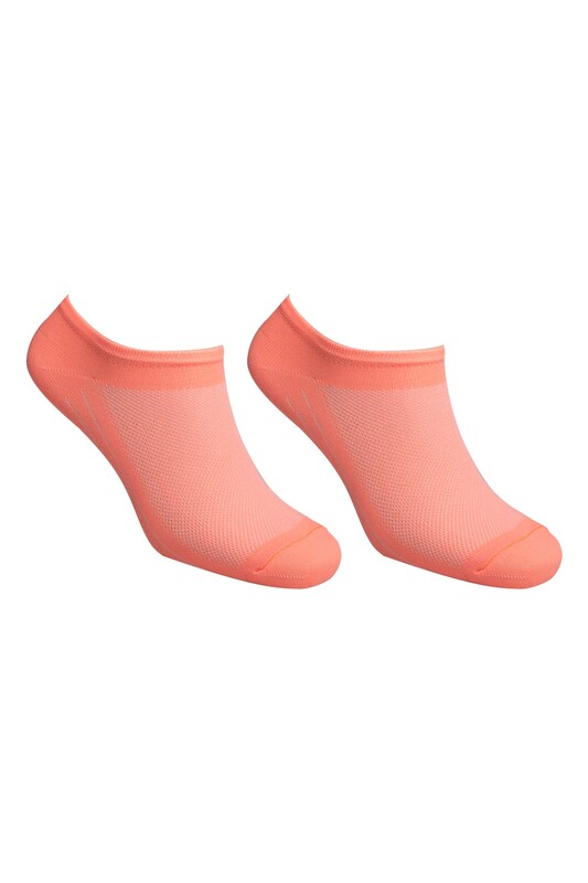 MOSAİC - Woman Bootie Socks 3045 | Neon Light Pink