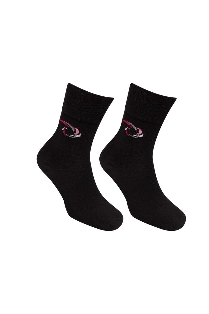 Diabetic Woman Socks with Cologne | Black