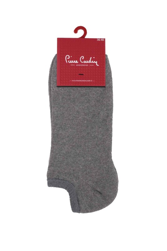 Pierre Cardin Man Towel Bootie Socks 4300 | Gray - Thumbnail
