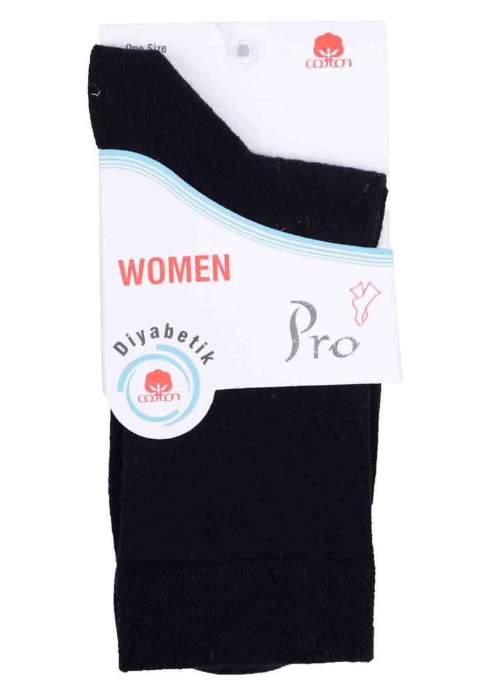 Pro Kadın Diyabetik Çorap 16409 | Siyah