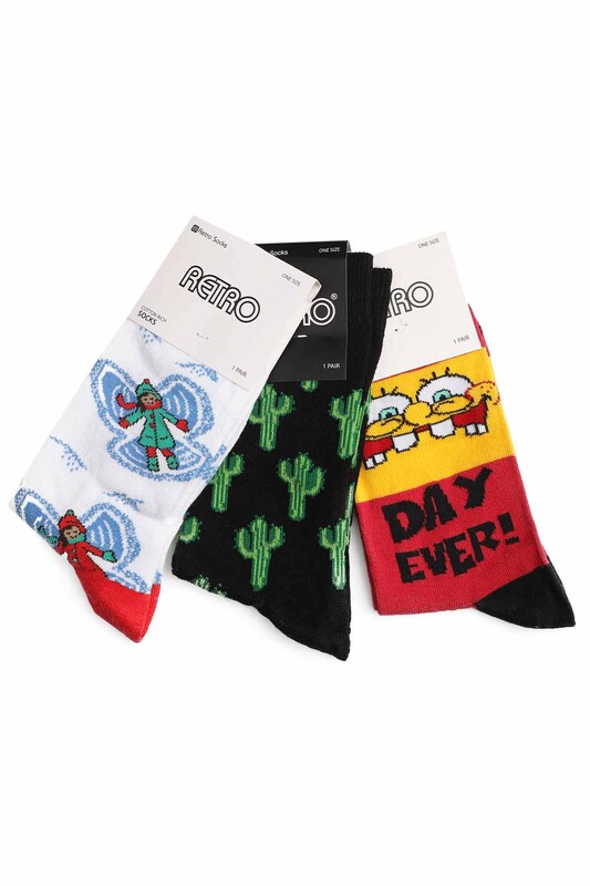 Colorful Socks Set 3 Pack 93 - Thumbnail