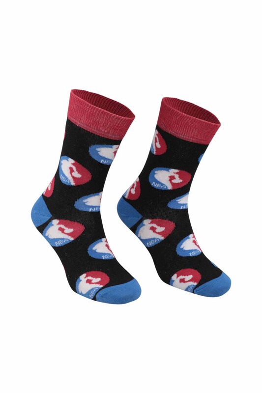 Simisso Patterned 3 Pack Socks Set | Set 9 - Thumbnail