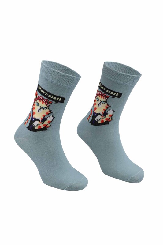 Simisso Patterned 3 Pack Socks Set | Set 14 - Thumbnail