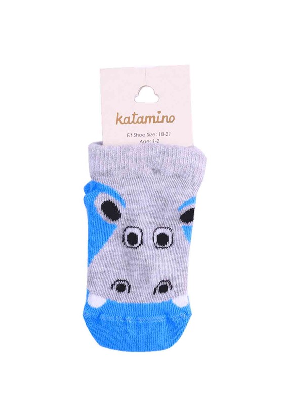 KATAMİNO - Katamino Patik Çorap 20051 | Mavi