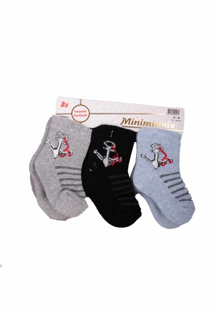 Miniminnix Çorap 3 ' lü 014 | Karışık