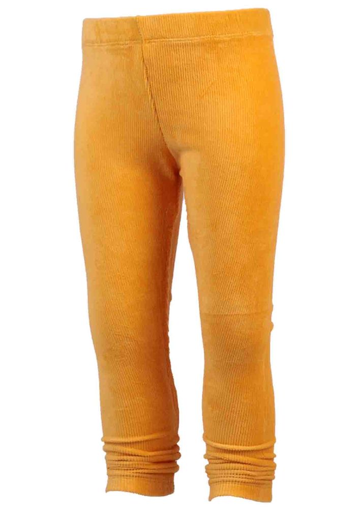 Бархатные брюки 1601/жёлтый 