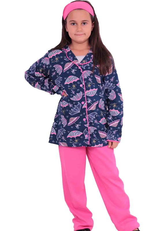 Tarık Çocuk Pijama Takımı 1262 | Lacivert - Thumbnail