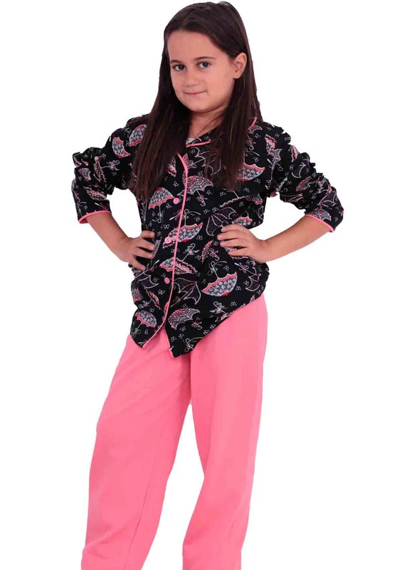 Tarık Çocuk Pijama Takımı 1262 | Siyah - Thumbnail