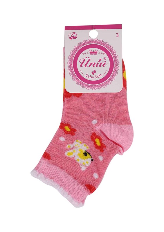 ÜNLÜ BABY - Ünlü Baby Soket Çorap 109 | Pembe
