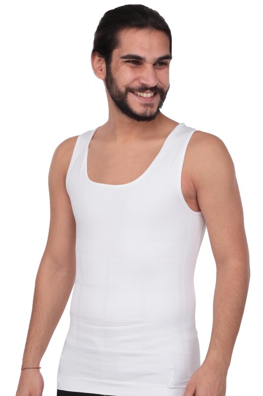 FORM TİME - Form Time Corset Undershirt 6200 | White