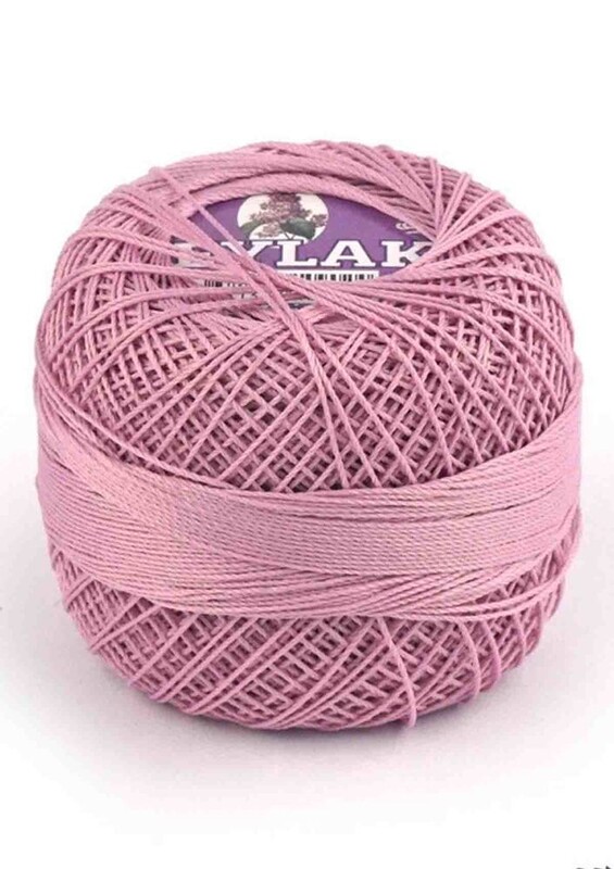 LEYLAK - Lilac Rayon Etamine and Cross-stitch Yarn | 8369