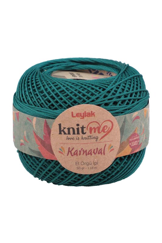 LEYLAK - Lace Crochet Yarn Knit me Karnaval 50 gr.|Petrol Green 00049