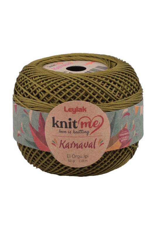 LEYLAK - Lace Crochet Yarn Knit me Karnaval 50 gr.|Green 03411