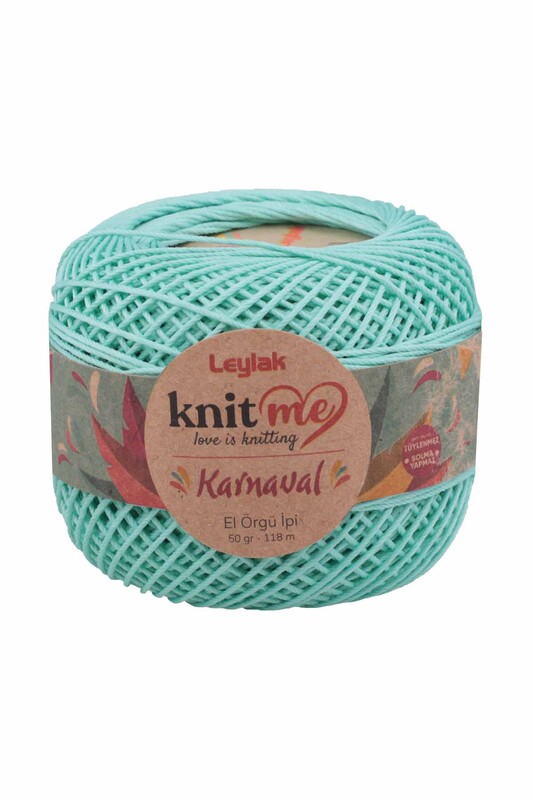 LEYLAK - Lace Crochet Yarn Knit me Karnaval 50 gr.|Light green 00610