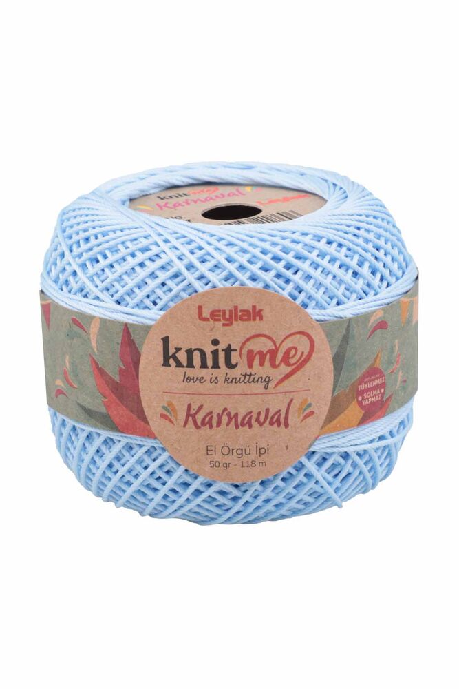 Lace Crochet Yarn Knit me Karnaval 50 gr.|Baby Blue 08147