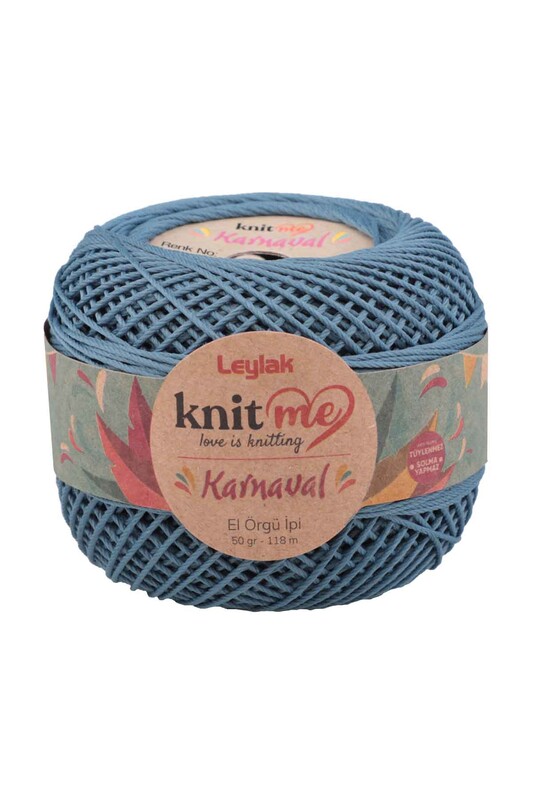 LEYLAK - Lace Crochet Yarn Knit me Karnaval 50 gr.|Pastel Blue 00094