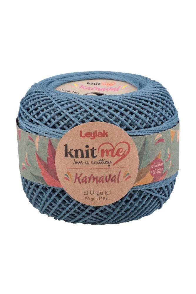 Lace Crochet Yarn Knit me Karnaval 50 gr.|Pastel Blue 00094