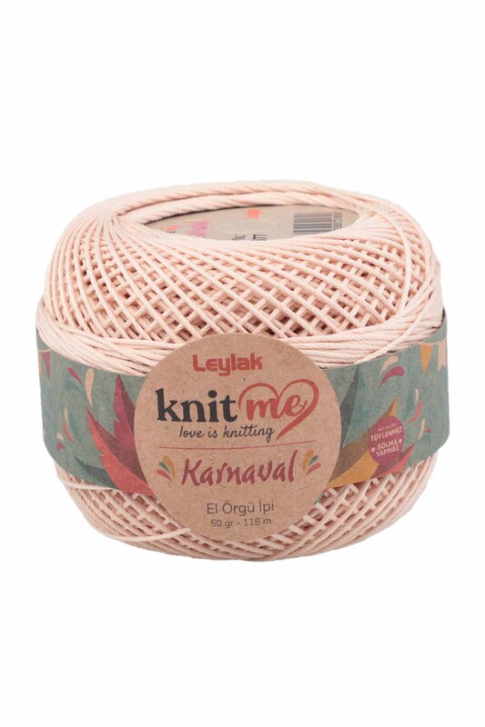LEYLAK - Lace Crochet Yarn Knit me Karnaval 50 gr. | Beige 03077
