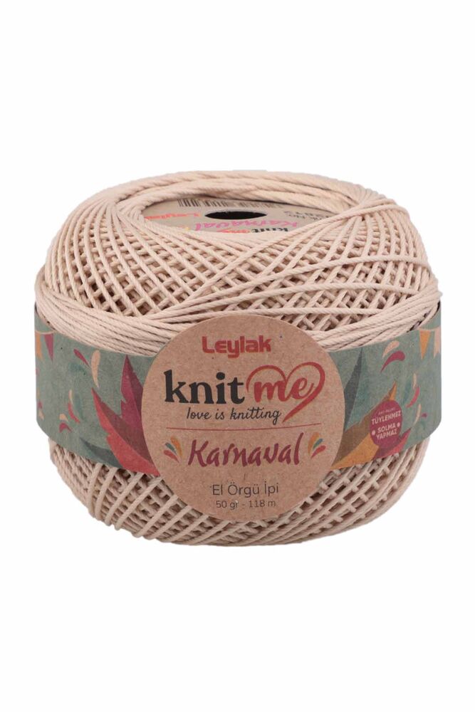 Lace Crochet Yarn Knit me Karnaval 50 gr.|Stone 02812