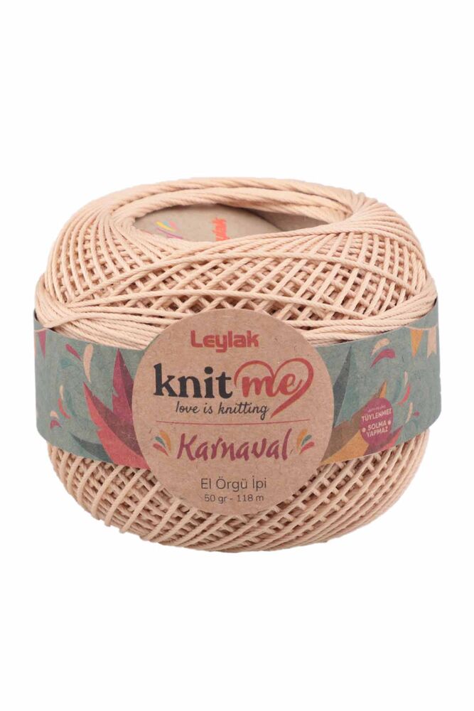 Lace Crochet Yarn Knit me Karnaval 50 gr.|Beige 01778