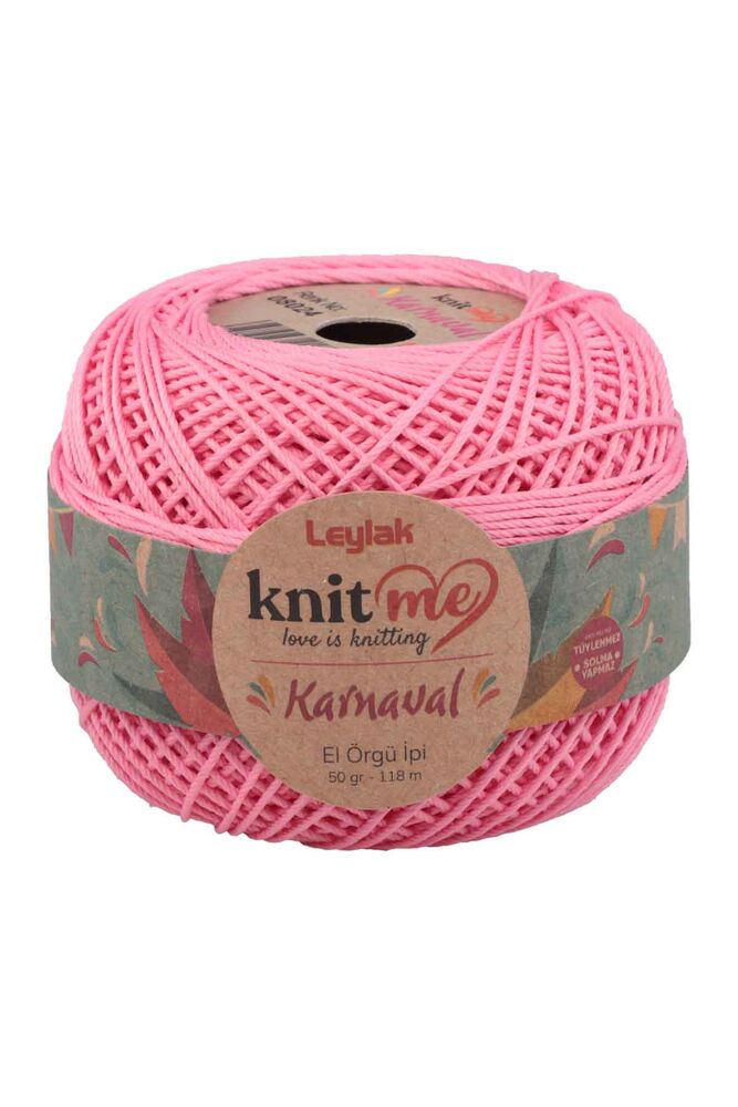 Lace Crochet Yarn Knit me Karnaval 50 gr.|Candy Pink 08024