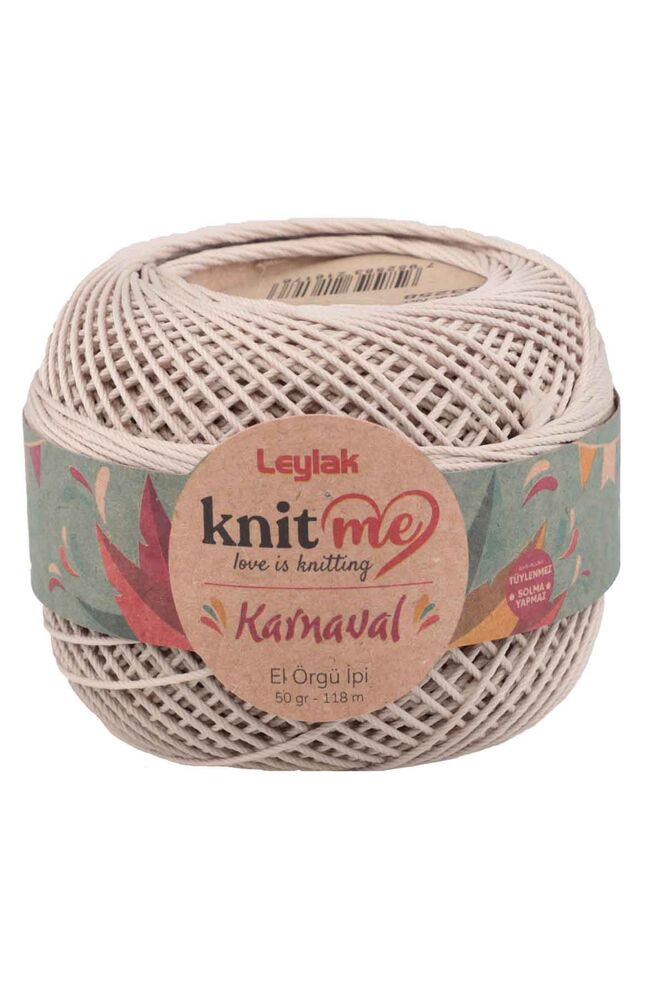 Lace Crochet Yarn Knit me Karnaval 50 gr.|Stone 03258