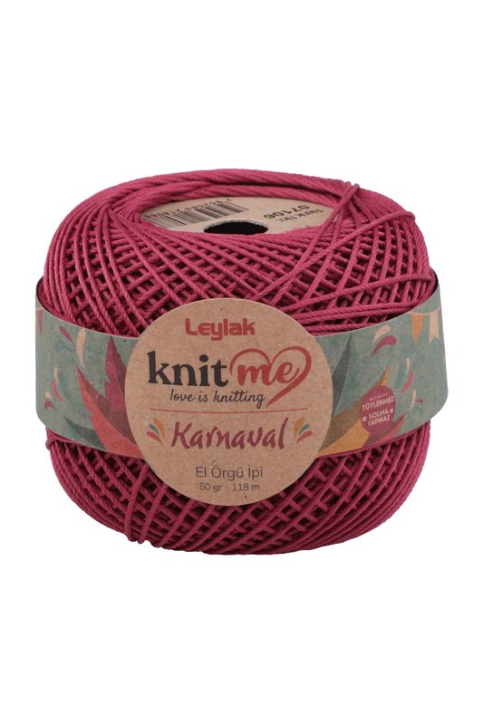 LEYLAK - Lace Crochet Yarn Knit me Karnaval 50 gr. | Cherry 07106 