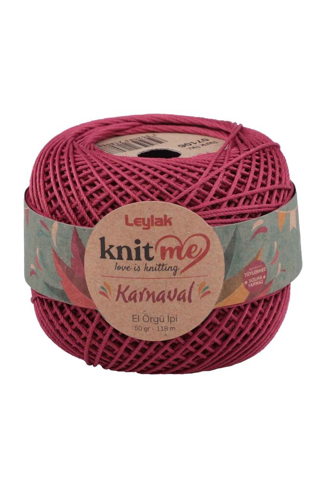Lace Crochet Yarn Knit me Karnaval 50 gr. | Cherry 07106 