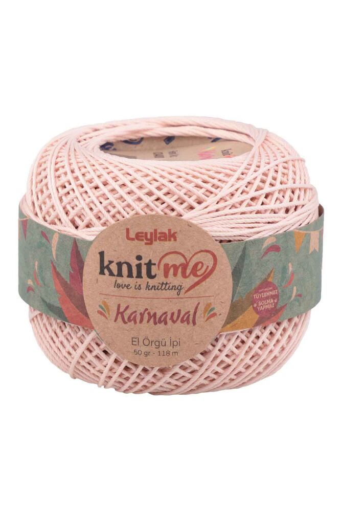 Lace Crochet Yarn Knit me Karnaval 50 gr.|Light Powder 03400