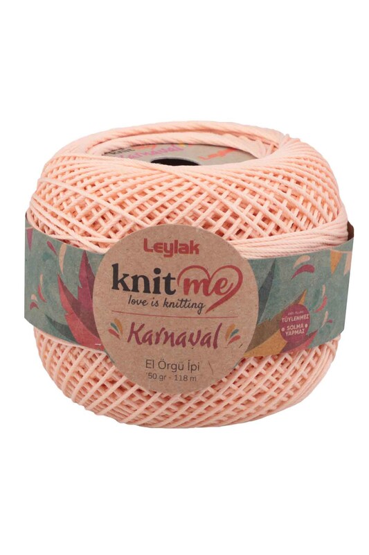 LEYLAK - Lace Crochet Yarn Knit me Karnaval 50 gr.|Light Salmon 01108