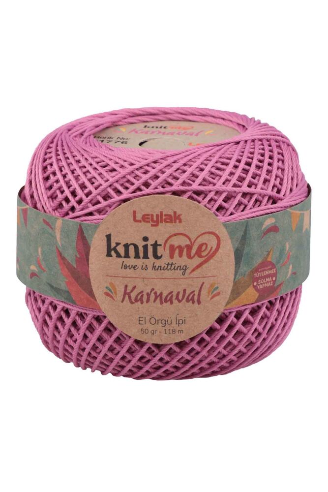 Lace Crochet Yarn Knit me Karnaval 50 gr.|Dried Rose 01776